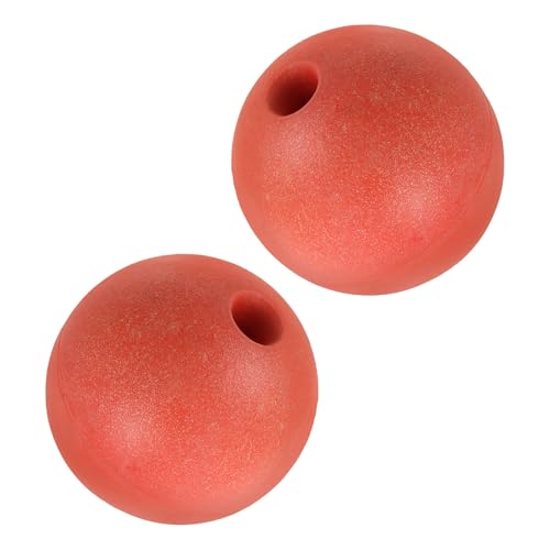 Bouées de pêche en mousse rouge Ø 20 cm lot de 2 flotteurs marins étanches