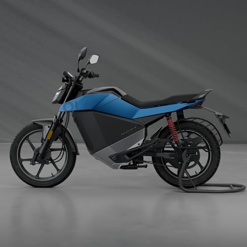 Image of OLA Roadster X (2.5 Kwh) High Speed Electric Bike with charger - Stellar blue - Ex-Showroom