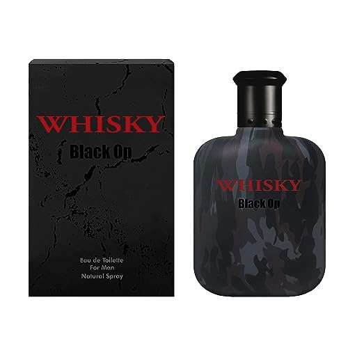 WHISKY BLACK OP Eau de toilette (EDT) for Men, 3.3 Fl.oz. / 100 ml – The Best Gift idea for Him
