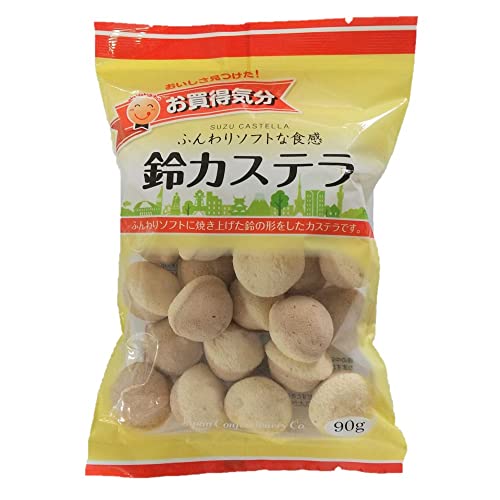 ジェーシーシー お買得気分 鈴カステラ 90g×12個