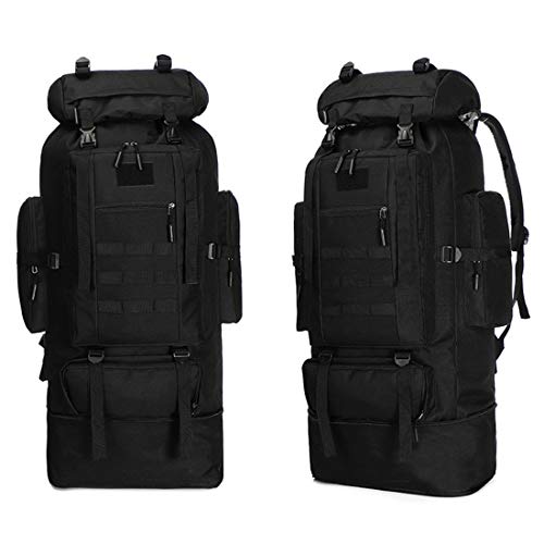 FR&RF Men Outdoor Sports taktischer Rucksack Wandern Rucksack Camping Klettern Trekking Berg Taschen 100L,4 Cover