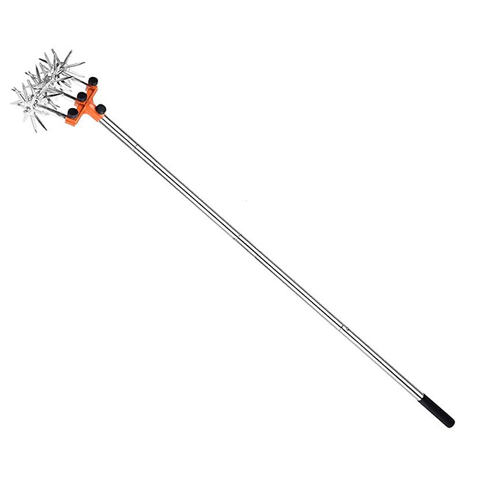 Cultivateur de jardin rotatif avec bordure rotative antirouille