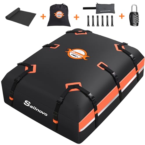 Sailnovo Car Rooftop Cargo Carrier (21 Cubic Feet)