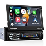 🌴【Radio de coche con Control del Volante, Cámara Trasera】 Soporta la función de control en el volante: Utiliza el volante del coche para controlar la radio y conducir más cómodamente. Conecta la cámara de visión trasera del coche. Al dar marcha atrás, la pantalla del equipo de música del coche cambia automáticamente la imagen de la marcha atrás para ayudar al conductor a detenerse con seguridad.