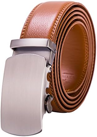 Riccho B11 Tan. Fabulous Design Silver Buckle Tan Leather