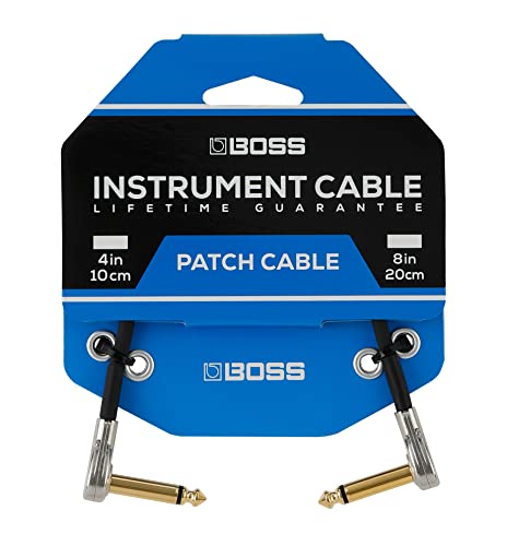 Boss Stage And Studio Patch Cable, 4 Inches (Bpc-4) #TOP30