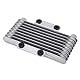 Motorrad-Ölkühler, Kühlung der Motortemperatur, Aluminiummaterial, Hohe Leistung, Passend für GY6 Motocross ATV, Kompatibel mit den Meisten Motorrädern und Dirtbikes