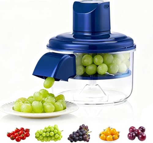 Image of SPIREX Automatic Grape Peeler Machine, Electric Garlic & Cherry Tomato Peeler Skin Remover Tool for Small Fruits, Effortless Peeling for Home Kitchen