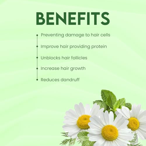 Image of Jovees Herbal Keratin Hair Balance Conditioning Shampoo | Promotes Healthy, Shiny, and Bouncy Hair | Nourishes Scalp | Repairs Damage & Frizz | Makes Hair Soft & Smooth | All Hair Types - 300ml