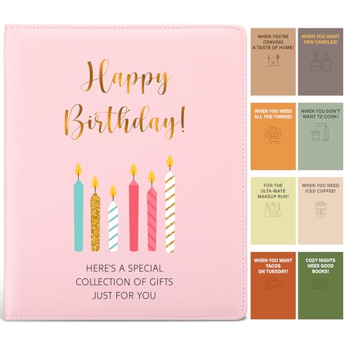 Epakh Happy Birthday Gift Card Book 9 x 7 Inch