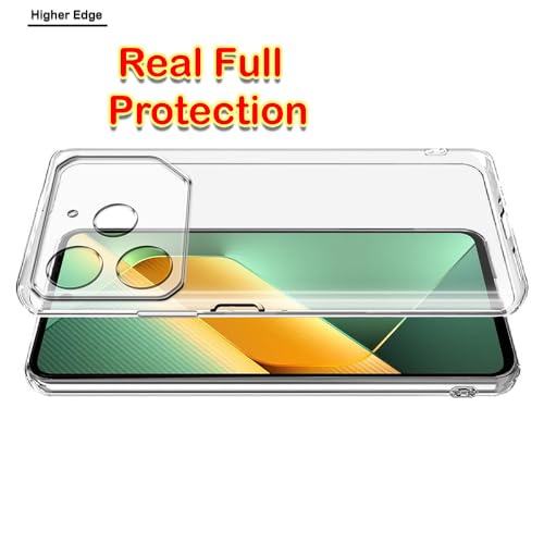 Image of Amazon Brand - Solimo Mobile Cover for Tecno Pova 6 Neo 4G (Soft & Shockproof Back Case with inbuilt Cushioned Edges), Clear