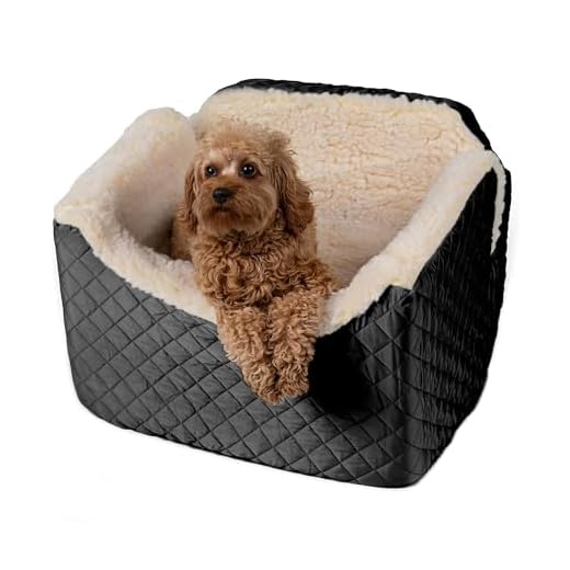 Pet Car Seat - Lookout I Medium (Black) (22"W)