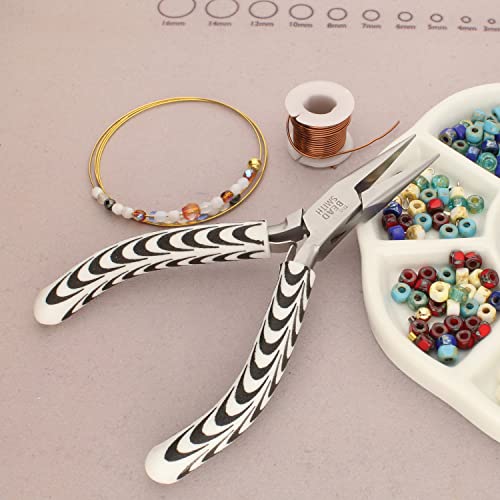 Pince à bec pour chaîne Zebra outillage de précision pour bijoux - 8