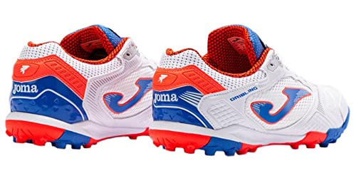 Joma Dribling Adult Turf Soccer Shoe White/Red-8.5 #TOP1