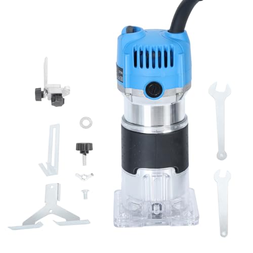 Genérico 220 V/50 HZ - Aplanadora eléctrica inalámbrica de 800 W, 28000 W, con pinzas de bits de madera eléctrica vertical