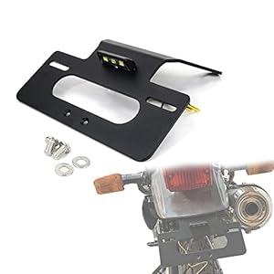 Xitomer Fender Eliminator/Tail Tidy Bracket, Fit For 2024 2023 Dr650 Dr650S Dr650Se 1996-2013 2014 2015 2016 2017 2018 2019 2020 2021 2022, With Led License Plate Light 4 41owzuhkeol. sl500 . ss300
