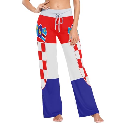Pantalon de pyjama Croatie femme en coton doux taille L
