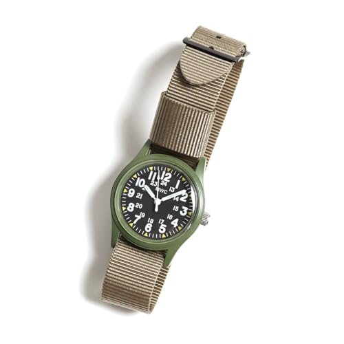 Mwc Orologio Militare Quarzo Olive Vietnam Khaki Strap