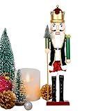 ycezw Casse-Noisettes Figures, Casse-Noisettes Chevalet de Collection 40 cm |...