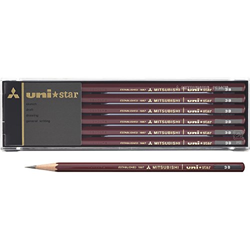 Mitsubishi Pencil Pencil Unistar 3B 1 Dozen Us 3 B