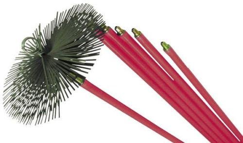 SCOVOLO SPAZZACAMINO PER CAMINI IN KIT mm. 300
