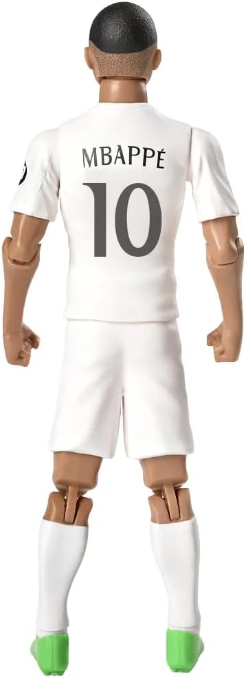 Sockers Banbo Toys Real Madrid CF Kylian Mbappe 8 Collectible Soccer Action Figure