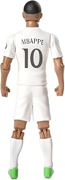 Sockers Banbo Toys Real Madrid CF Kylian Mbappe 8 Collectible Soccer Action Figure