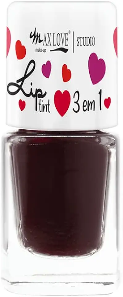 Lip Tint Batom Líquido Max Love 3 Em 1 Hidratante E Proteção Dos Lábios- Batom Blush Sombra - Cor 502