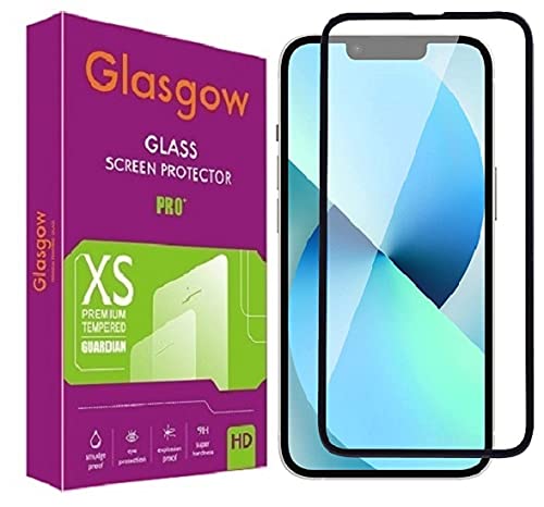 Glasgow 9H+ High Definition [HD] Tempered Glass for Apple iPhone 13 Screen Protection Premium Product [Curved Edges] [Gorilla] - Black (B09HTJF3KM) Amazon Price History, Amazon Price Tracker