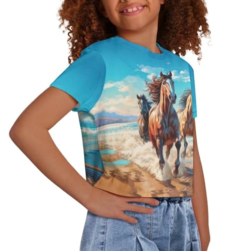 Image of Ystardream Cute Shirts for Teens Girls 6-16 Years Casual