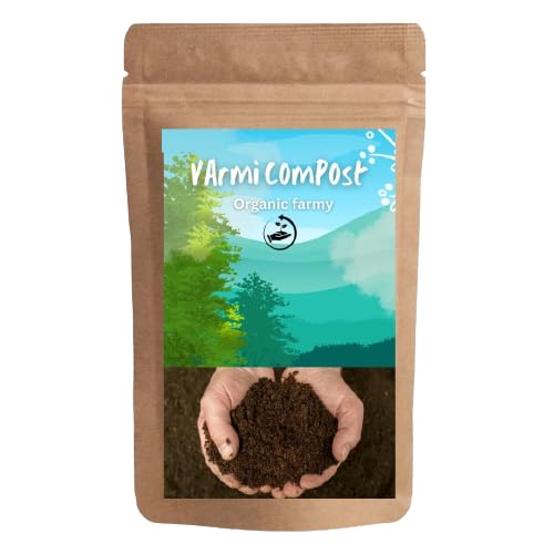 Organic farmy Organic Vermicompost Fertilizer Manure For Plants 1 Kg