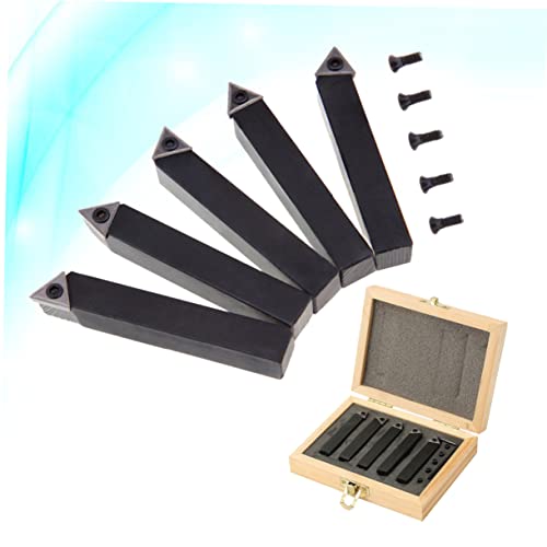 Kit de 5 Herramientas de Torno Indexables de Carburo Mikikit miniatura 4