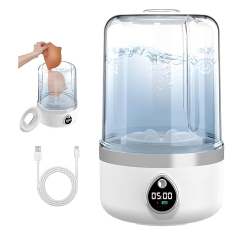 Lavadora De Ropa Interior Desinfección Con Luz Azul de 360° Lavadora Camping para Prendas Delicadas Calcetines Toallas