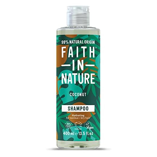 Faith In Nature Naturlig Kokos Schampo - 400 ml