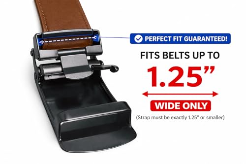 Image of Auto Lock Automatic Belt Buckle Only for Men | Fits Straps Wide Upto 1.25 Inches