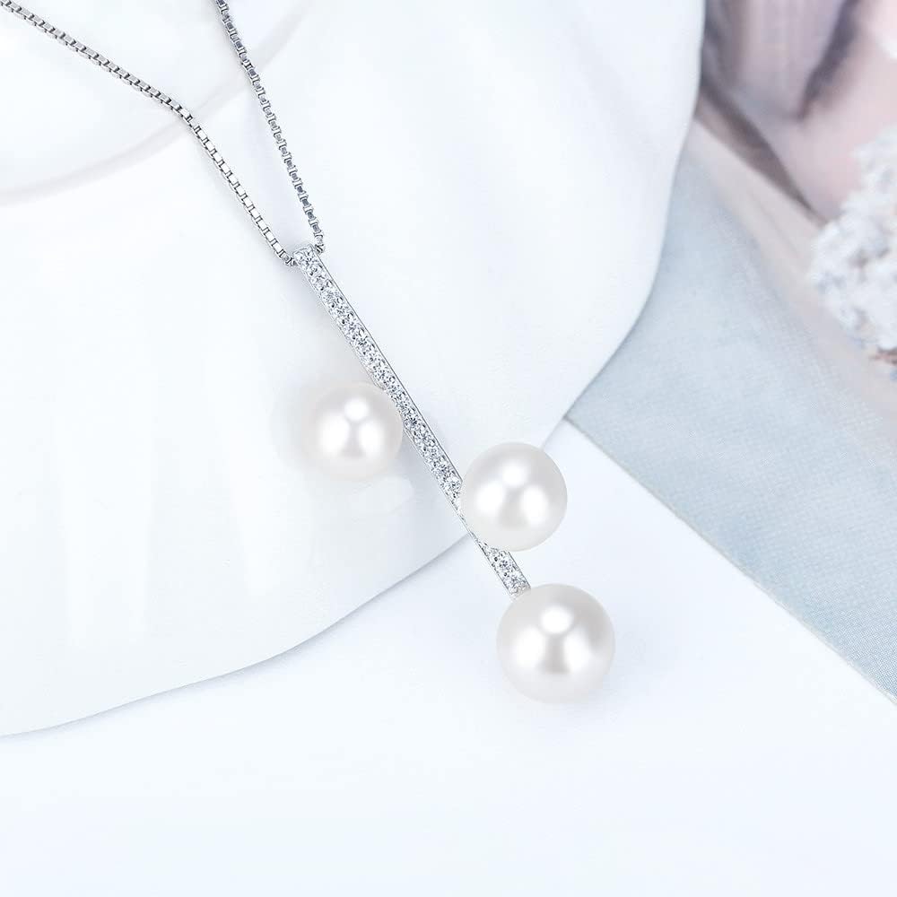 Sterling Silver Cubic Simple Bail Pin Pendant Fitting for Pearl Jewelry, Design Pendant Mount for Women DIY Jewelry Making - Image 5