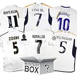 Real Madrid Autographed/Signed Soccer Jersey Mystery Box with PSA JSA or Beckett COA