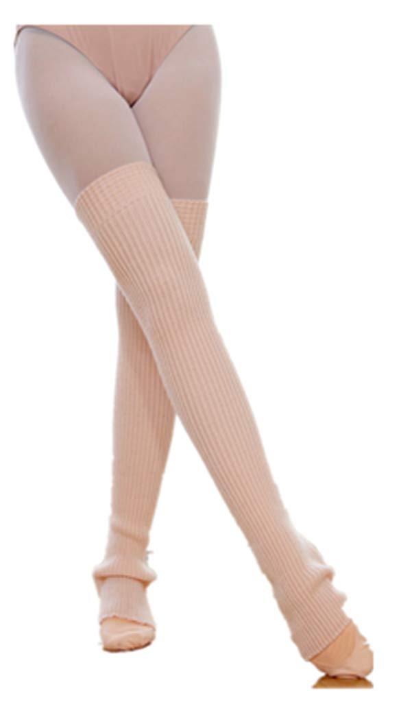 Woman Thigh Knitted Leg Warmers Yoga Socks High Stockings Over the Knee Tube Socks Leggings Knit Tights