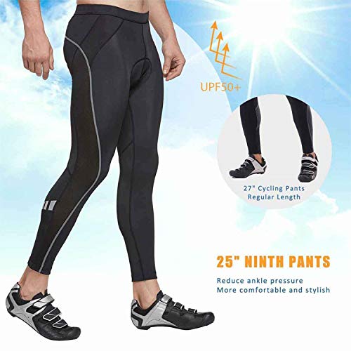 image for BALEAF Men's Bicycle Pants 4D Padded 25
