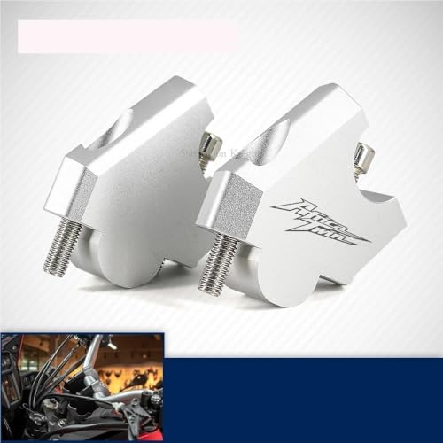 Pince rehausse guidon en aluminium billette CNC usiné pour moto CRF1000L Africa Twin - 3