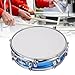 14 Inch Snare Drum, Professional Snare Drum with Drumsticks Key Strap Percussion Musical Instrument for Kids Adult Drummer Beginner (Blue