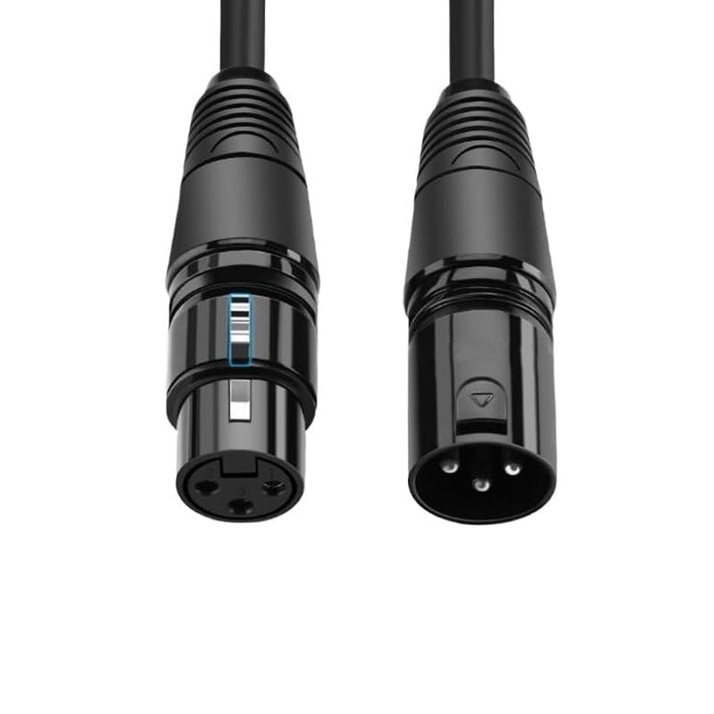 Cavo XLR per microfono, da maschio a femmina, adattatore audio