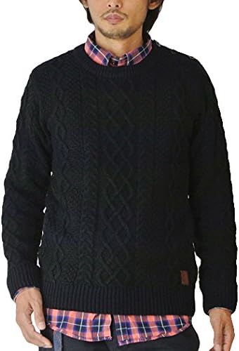 Amazon Sc 42 L Navy Black A スコッチ ソーダ Scotch Soda ニット セーター メンズ ブランド ニットジャケット ケーブル 無地 セーター 通販