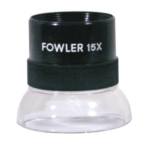 Image of Fowler 52-660-015 Optical Magnifier, 15X Magnification, 3 Lenses
