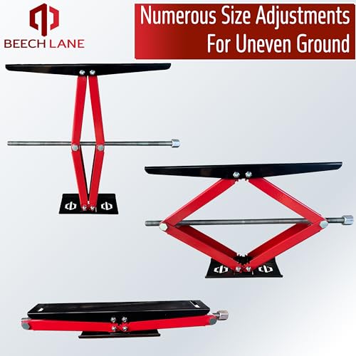 Beech Lane RV Step Stabilizer, Easy Drill Operated Deployment, Reduce Bouncing On Your RV Steps, Powder Coated Steel for Durability and Rust Resistance, Fully Adjustable 3” to 14.6\", Easy Installation - Thumbnail 7