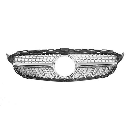 Calandre style étoile Mercedes Classe C W205 2015 2017 grille pare-choc avant