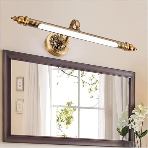 Miroir armoire lampe haut de gamme 71CM au style européen unique