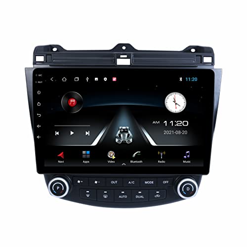 Image of 10 Inches Advanced Car Radio Receiver Android System for Honda Old Accord with 2GB /16GB RAM & ROM, Gorilla Glass /Full HD Display /WiFi /GPS /SWC and HD Parking Camera CP