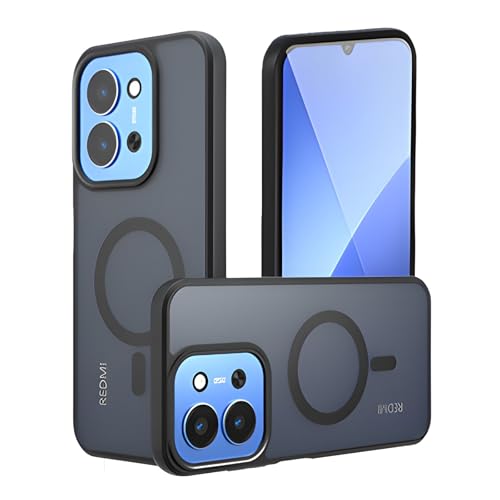 Voltup �X�}�z�P�[�X Xiaomi Redmi 15C 5G �R�K�ی� | �R�p�ϏՌ��F�� ���C�����X�[�d�Ή� 3�d�h�䁕�y�ʐ݌v�i���菝�E����E���΂ݖh�~/�ʋΐ�p�j