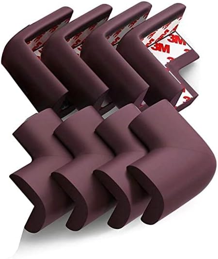Sanskruti Hub Baby Proofing Corner Safety Strip & Corner Guard, Table Corner Protector For Baby Proofing Cushion Edge Protector-Pack of 8